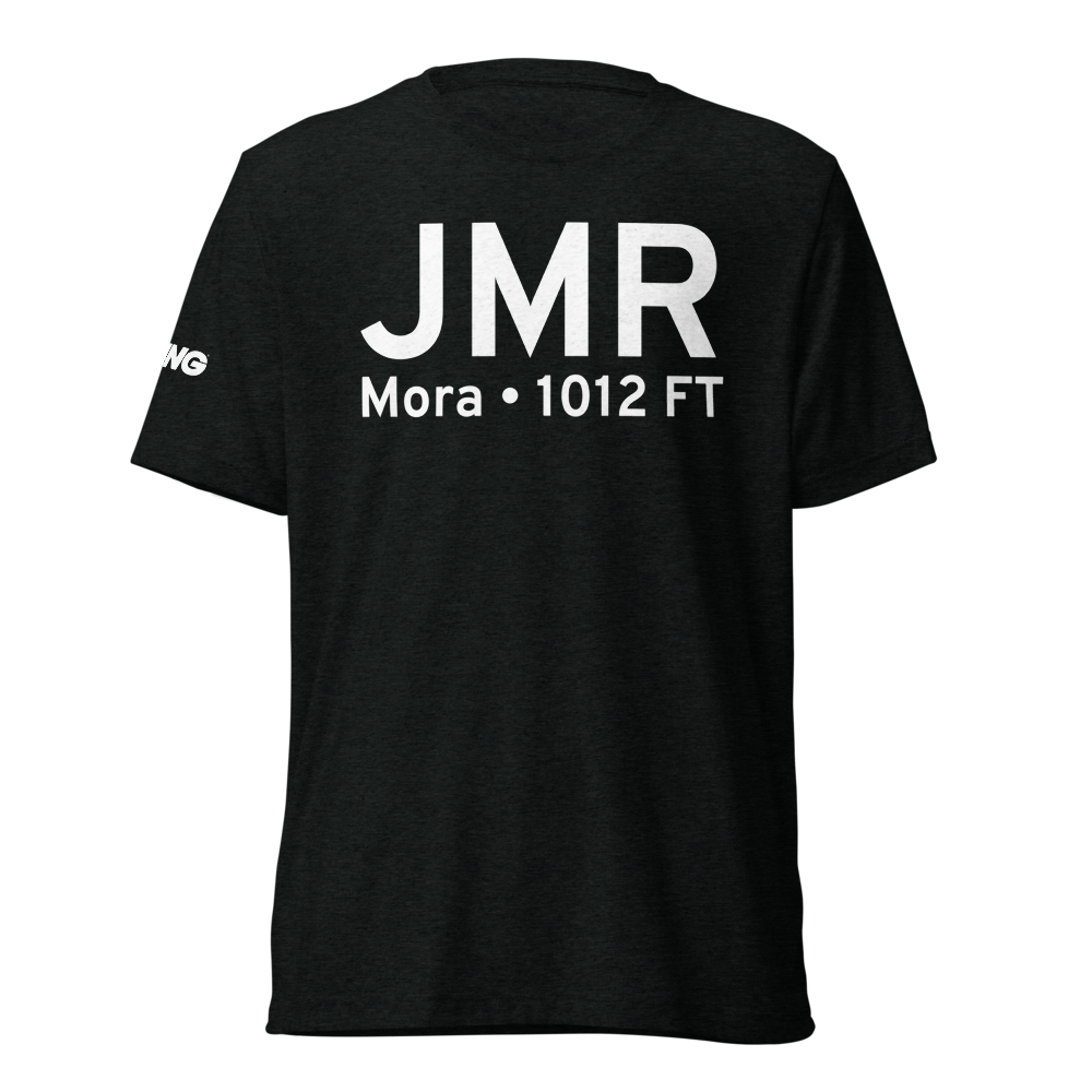 Mora (KJMR) Airport Tri-blend T-Shirt 