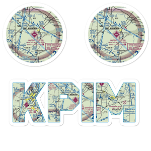 Harris County Airport (PIM) VFR Sectional Sticker Pack