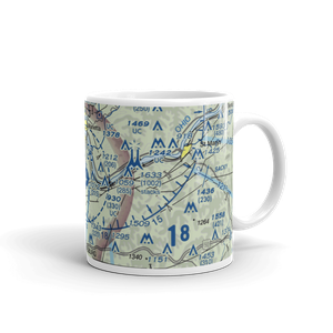 Mid Ohio Valley Regional Airport (PKB) VFR Sectional  Mug