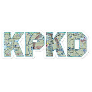 Park Rapids Municipal Konshok Field (PKD) VFR Sectional Sticker