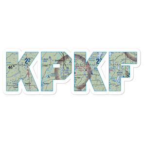 Park Falls Municipal Airport (PKF) VFR Sectional Sticker