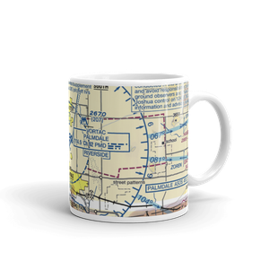 Palmdale Regional/USAF Plant 42 Airport (PMD) VFR Sectional  Mug