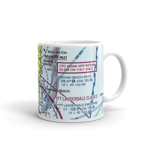 Pompano Beach Airpark (PMP) VFR Sectional  Mug