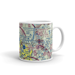 Pope Field (POB) VFR Sectional  Mug