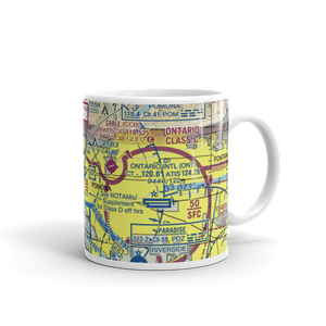 Brackett Field (POC) VFR Sectional  Mug