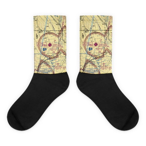 Powell Municipal Airport (POY) VFR Sectional Socks