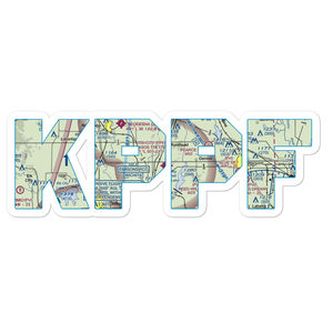 Tri-City Airport (PPF) VFR Sectional Sticker