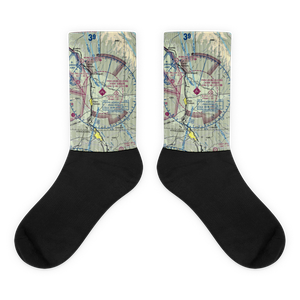 Paso Robles Municipal Airport (PRB) VFR Sectional Socks