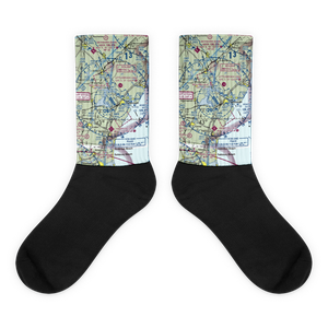 Portsmouth International at Pease Airport (PSM) VFR Sectional Socks
