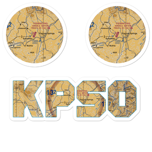 Stevens Field (PSO) VFR Sectional Sticker Pack