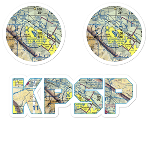 Palm Springs International Airport (PSP) VFR Sectional Sticker Pack