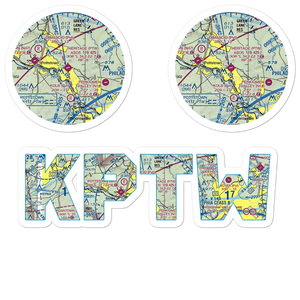 Heritage Field (PTW) VFR Sectional Sticker Pack