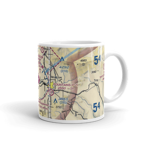Pullman Moscow Regional Airport (PUW) VFR Sectional  Mug