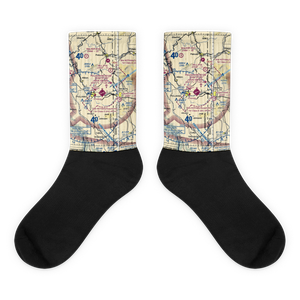 Pullman Moscow Regional Airport (PUW) VFR Sectional Socks