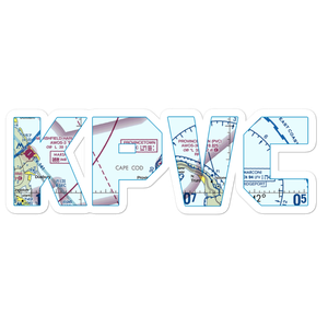 Provincetown Municipal Airport (PVC) VFR Sectional Sticker