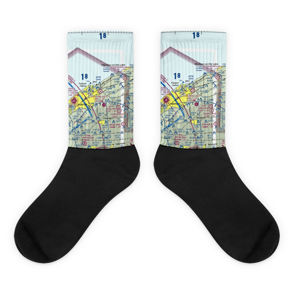 Casement Airport (PVZ) VFR Sectional Socks 
