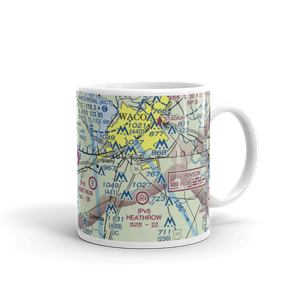 McGregor Executive Airport (PWG) VFR Sectional  Mug