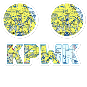 Chicago Executive Airport (PWK) VFR Sectional Sticker Pack
