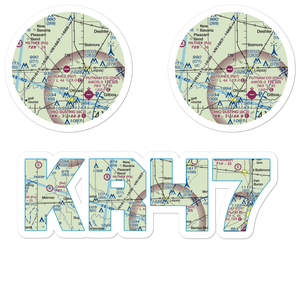 Ruhe's Airport (R47) VFR Sectional Sticker Pack