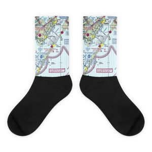 Mustang Beach Airport (RAS) VFR Sectional Socks