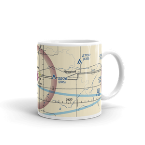 Rock County Airport (RBE) VFR Sectional  Mug