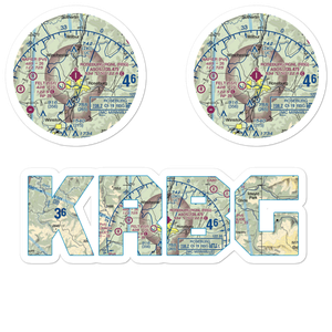 Roseburg Regional Airport (RBG) VFR Sectional Sticker Pack