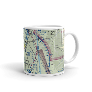 Red Bluff Municipal Airport (RBL) VFR Sectional  Mug