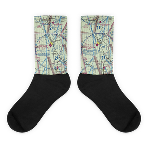 Red Bluff Municipal Airport (RBL) VFR Sectional Socks