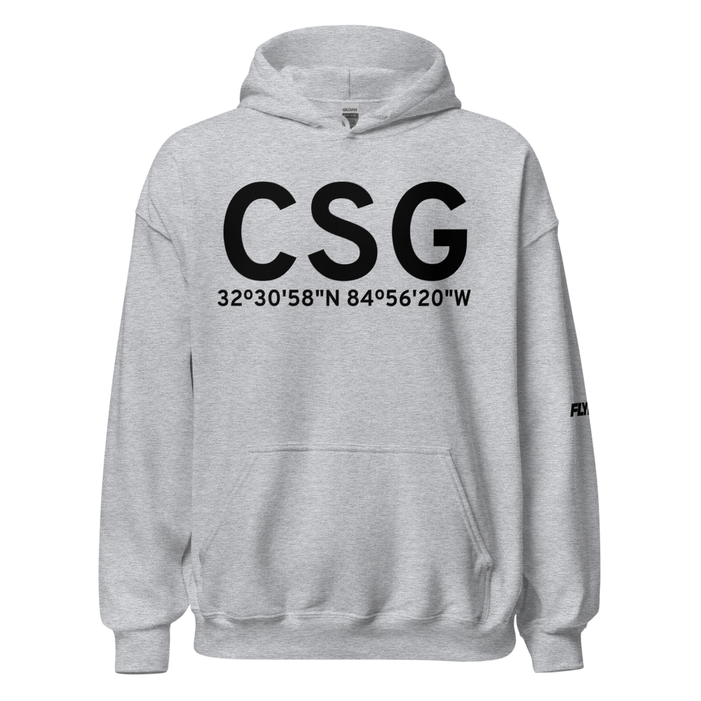 Columbus (KCSG) Airport Hoodie Sweatshirt 
