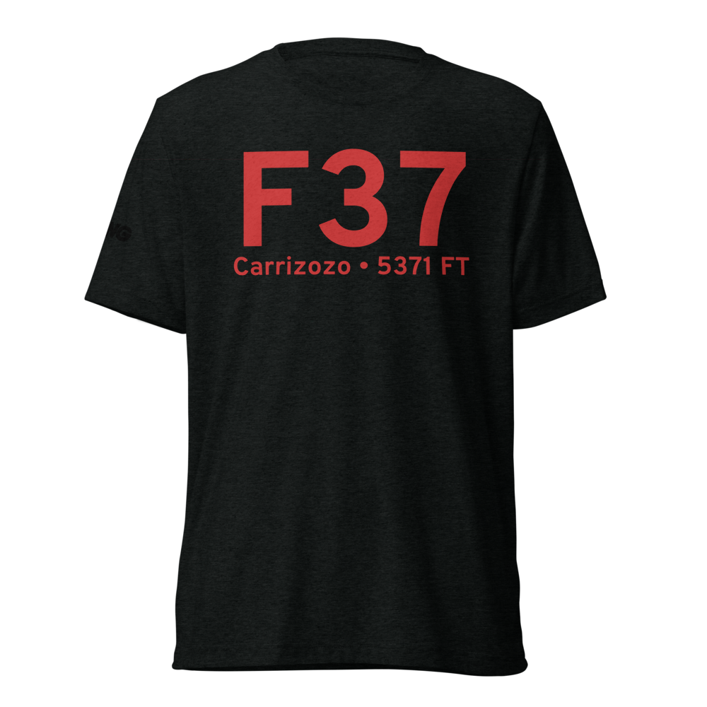 Carrizozo (KF37) Airport Tri-blend T-Shirt 
