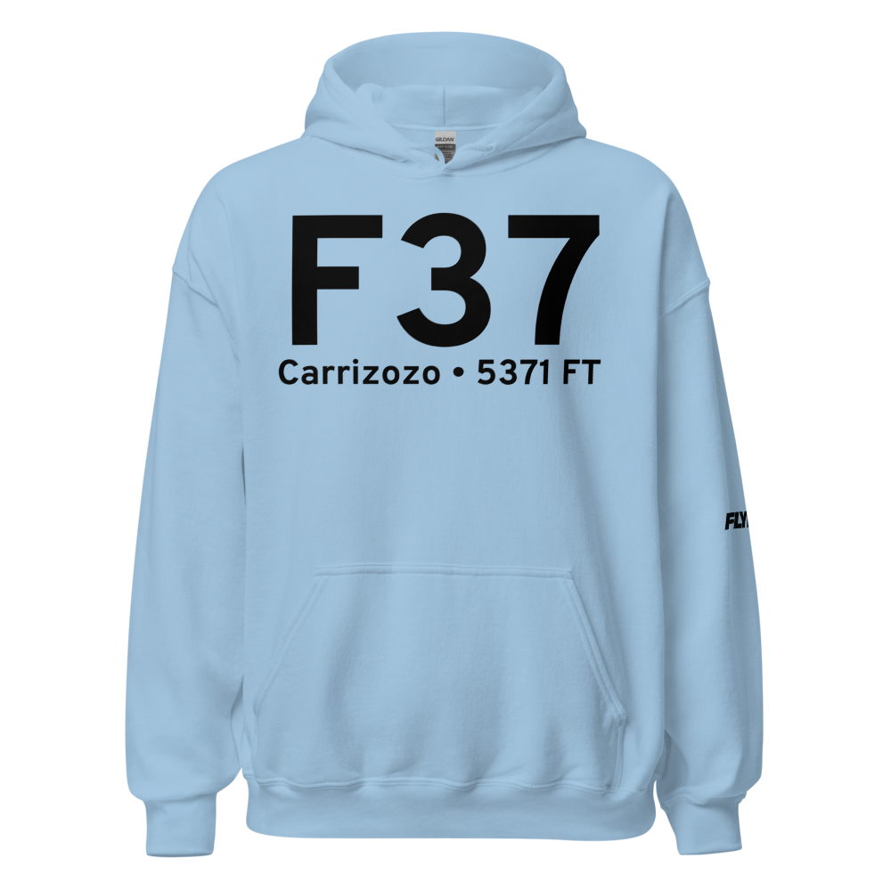 Carrizozo (KF37) Airport Hoodie Sweatshirt 
