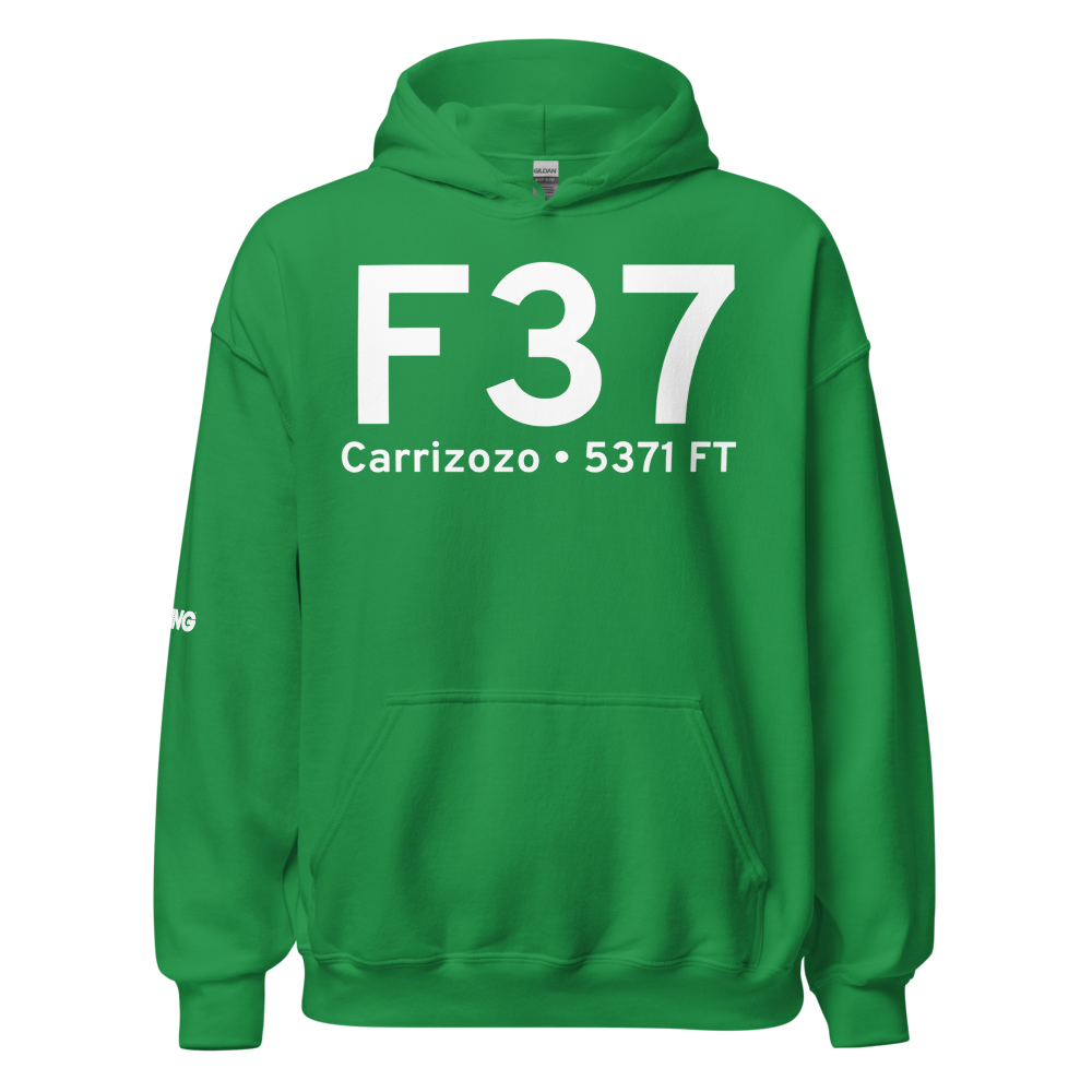 Carrizozo (KF37) Airport Hoodie Sweatshirt 