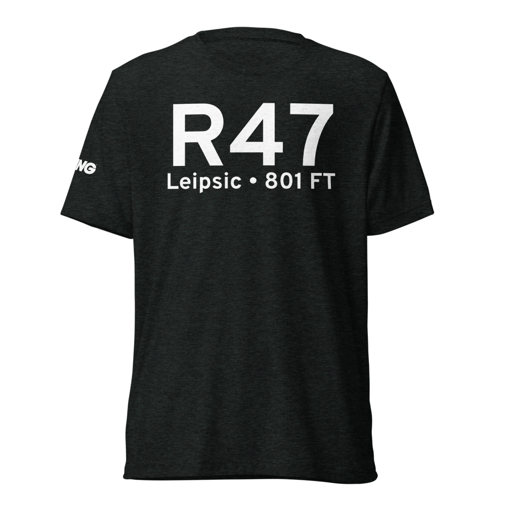 Leipsic (KR47) Airport Tri-blend T-Shirt 
