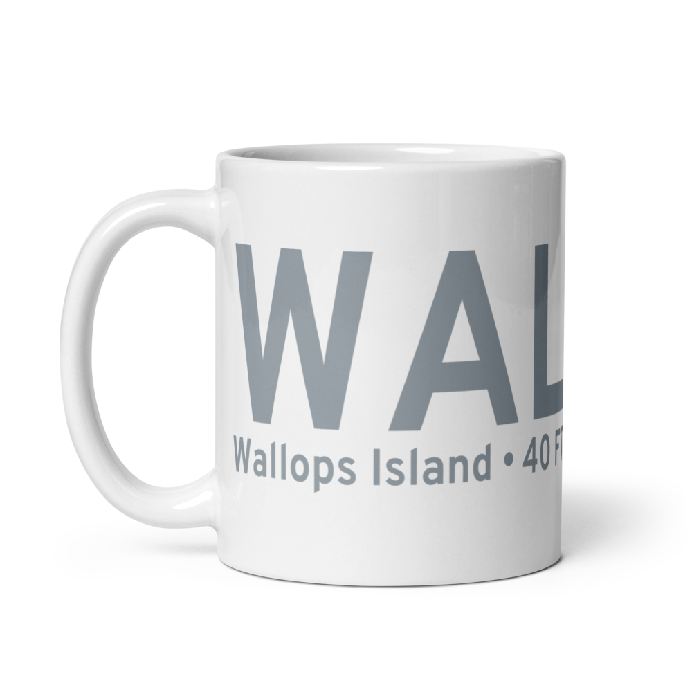 Wallops Island (KWAL) Airport Mug 