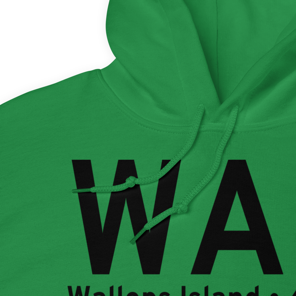 Wallops Island (KWAL) Airport Hoodie Sweatshirt 