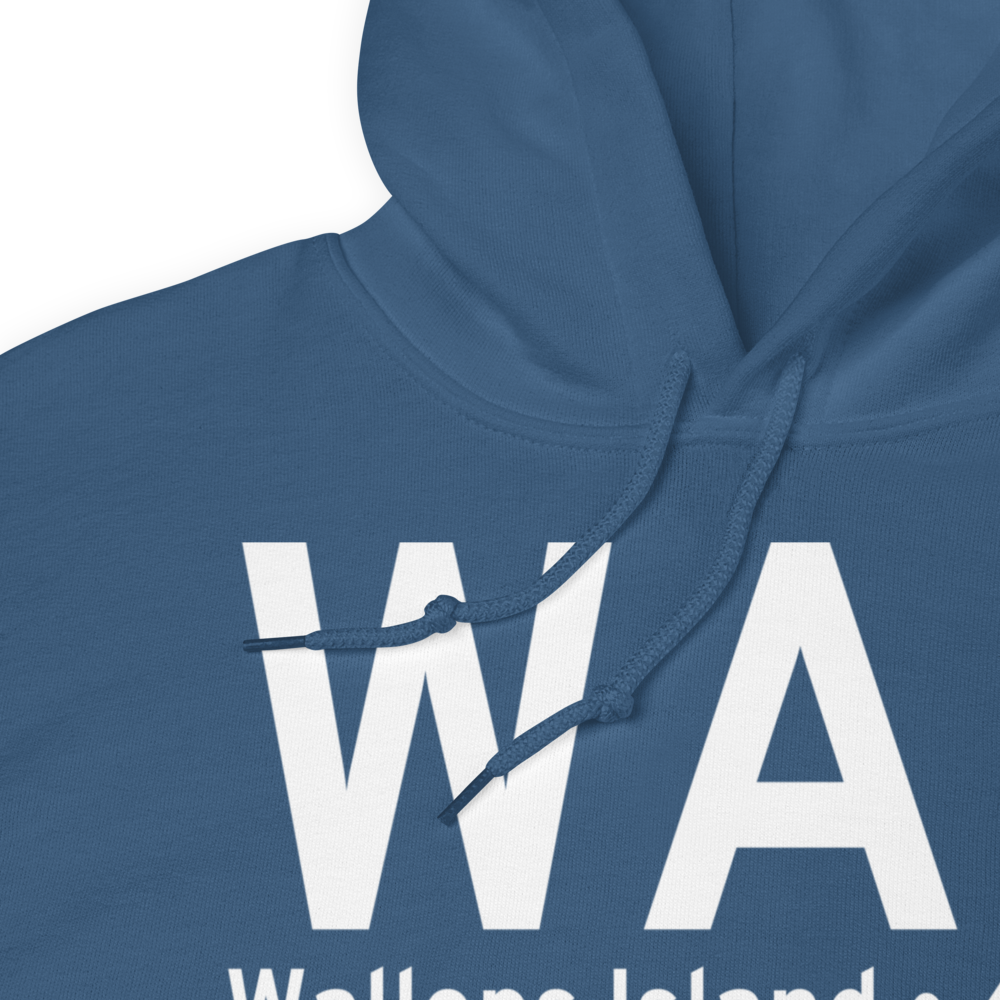 Wallops Island (KWAL) Airport Hoodie Sweatshirt 