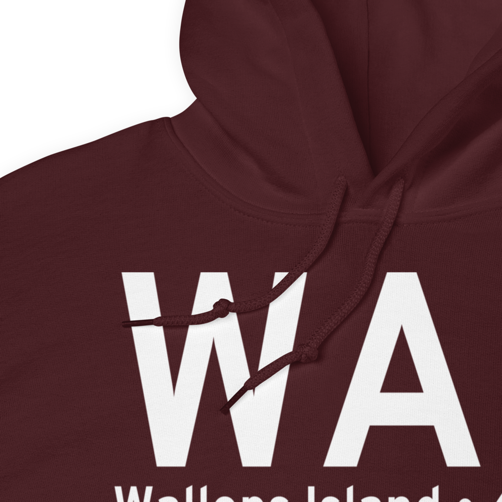 Wallops Island (KWAL) Airport Hoodie Sweatshirt 