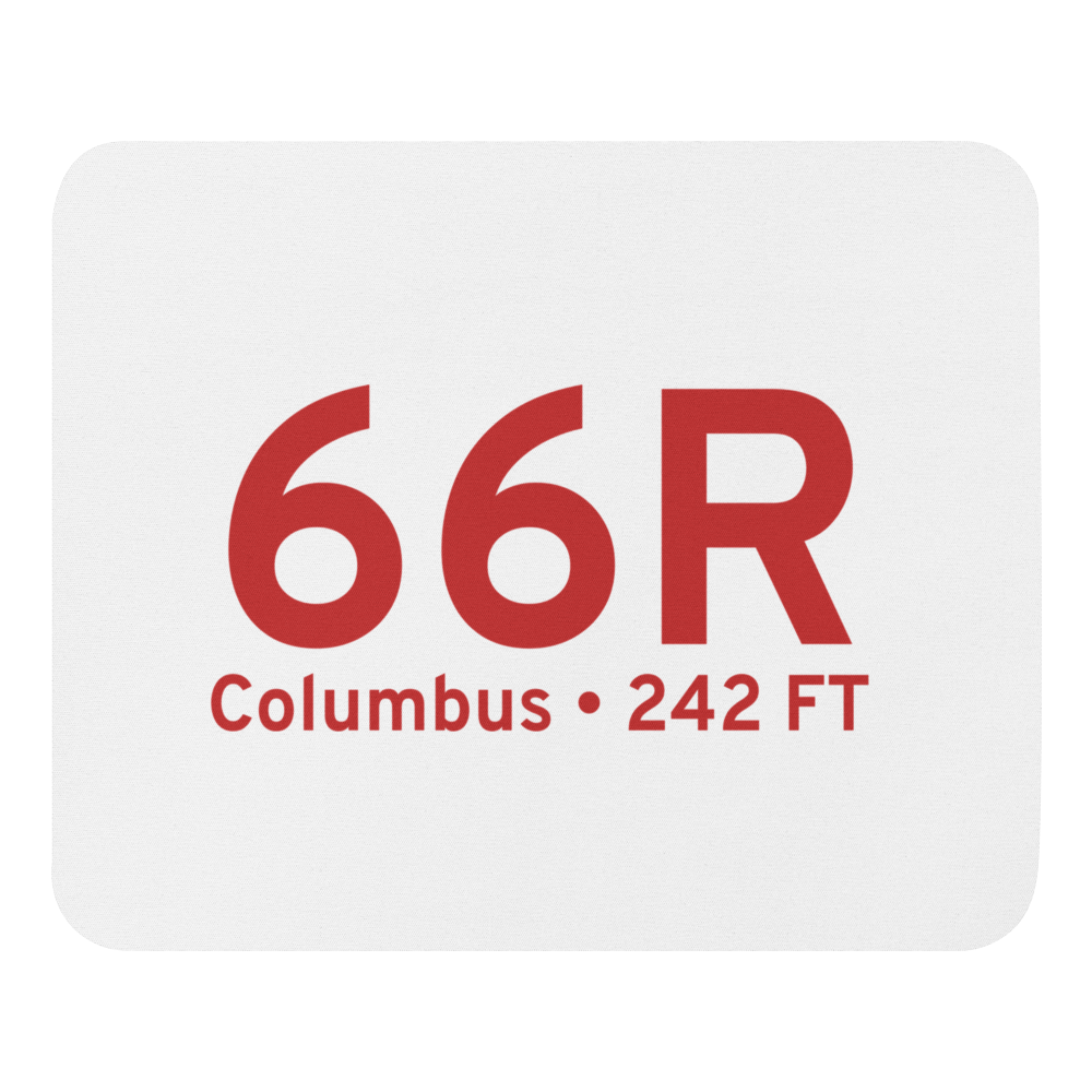 Columbus (K66R) Airport  Mouse Pad 