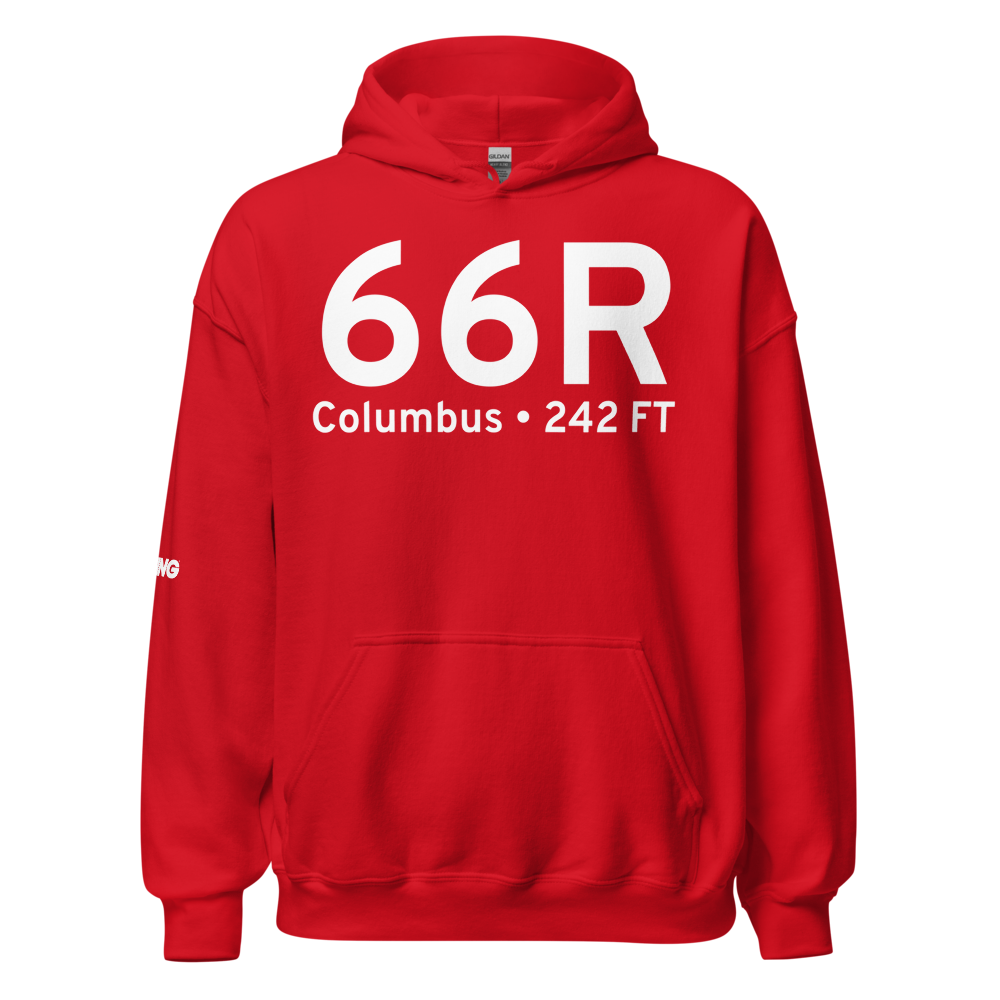Columbus (K66R) Airport Hoodie Sweatshirt 