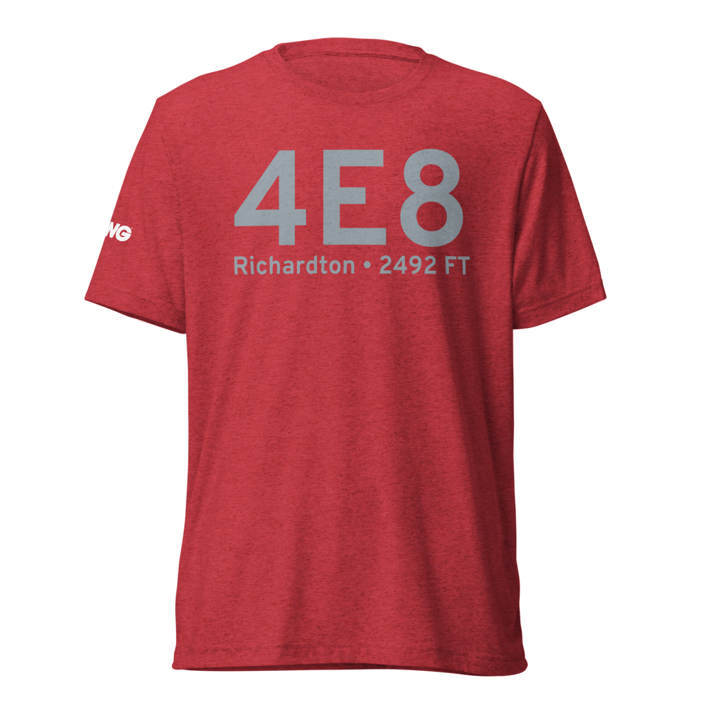 Richardton (4E8) Airport Tri-blend T-Shirt 