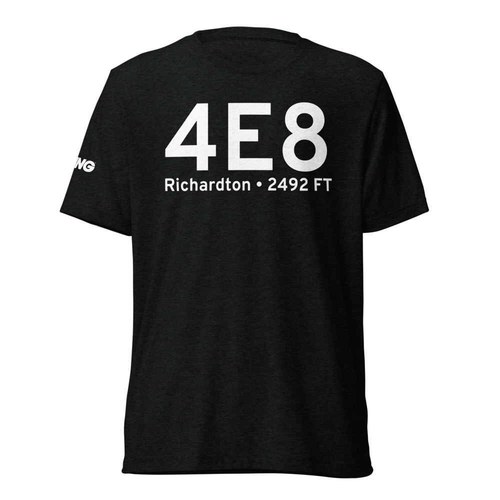 Richardton (4E8) Airport Tri-blend T-Shirt 