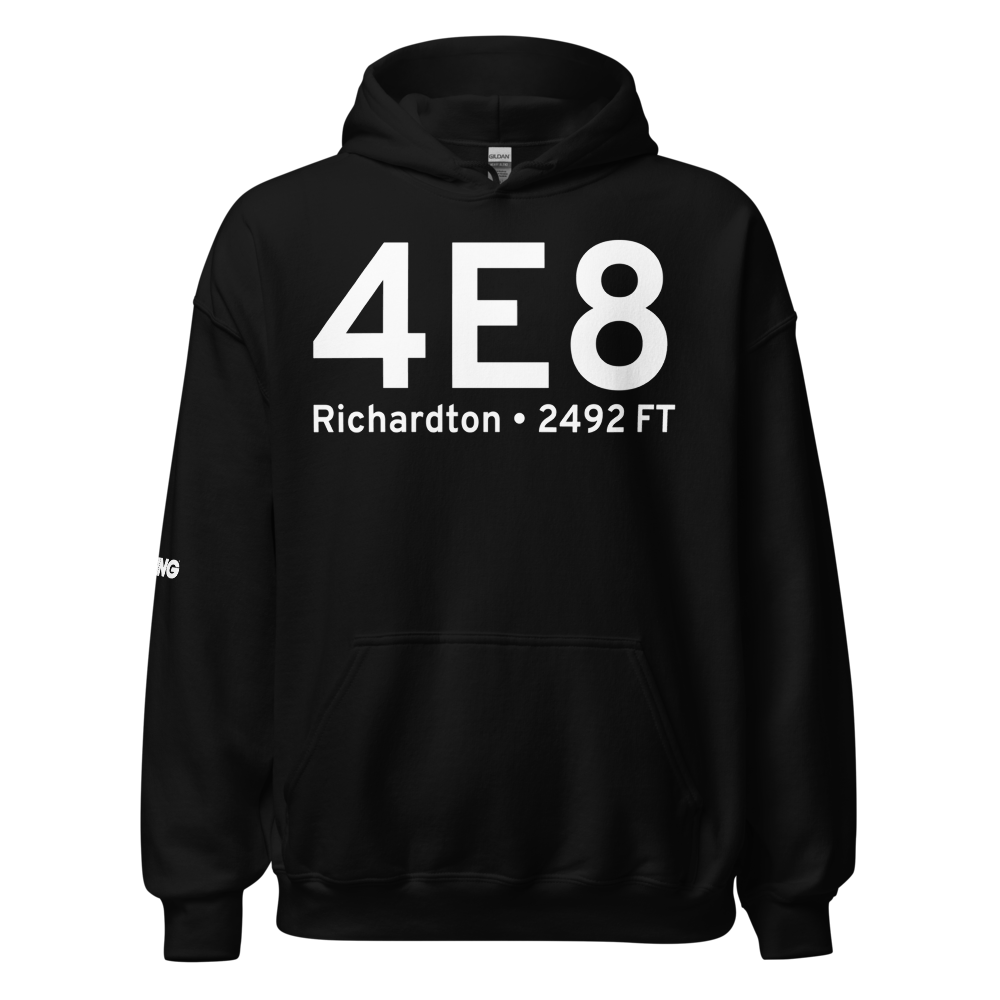 Richardton (4E8) Airport Hoodie Sweatshirt 