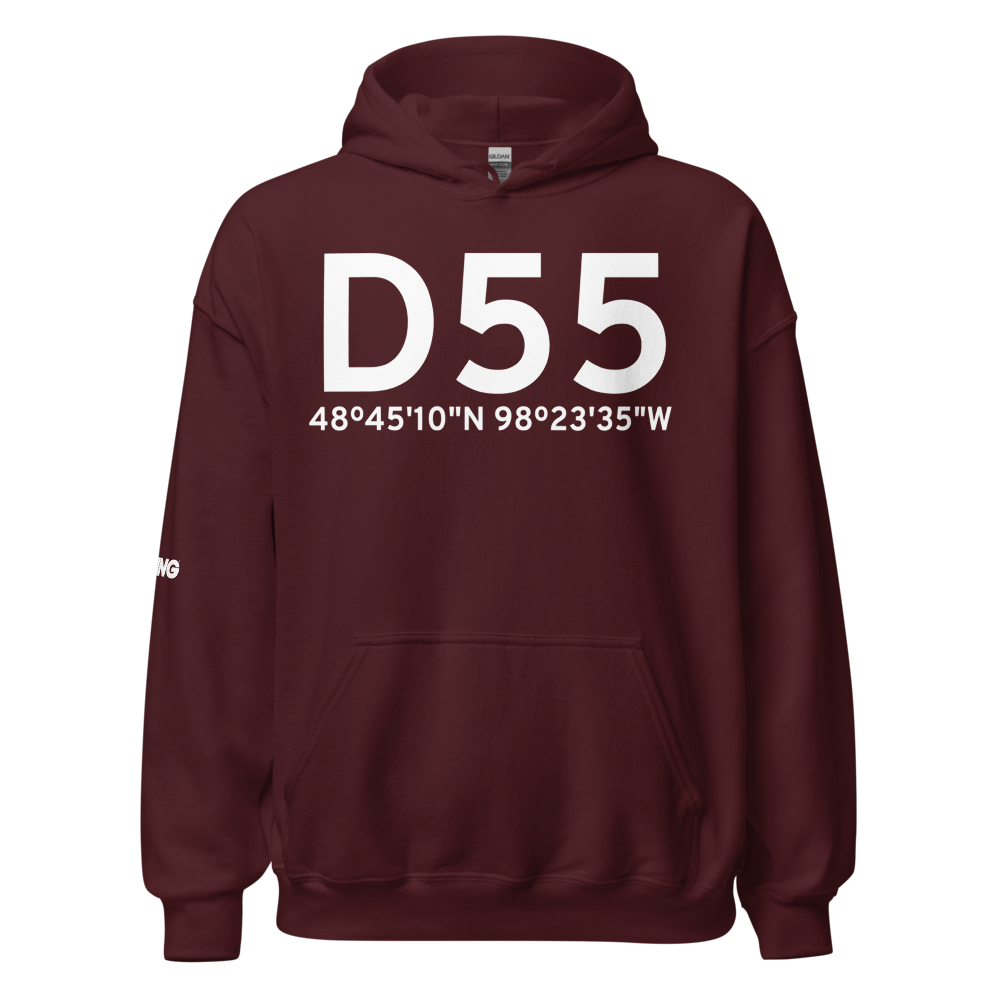 Langdon (KD55) Airport Hoodie Sweatshirt 