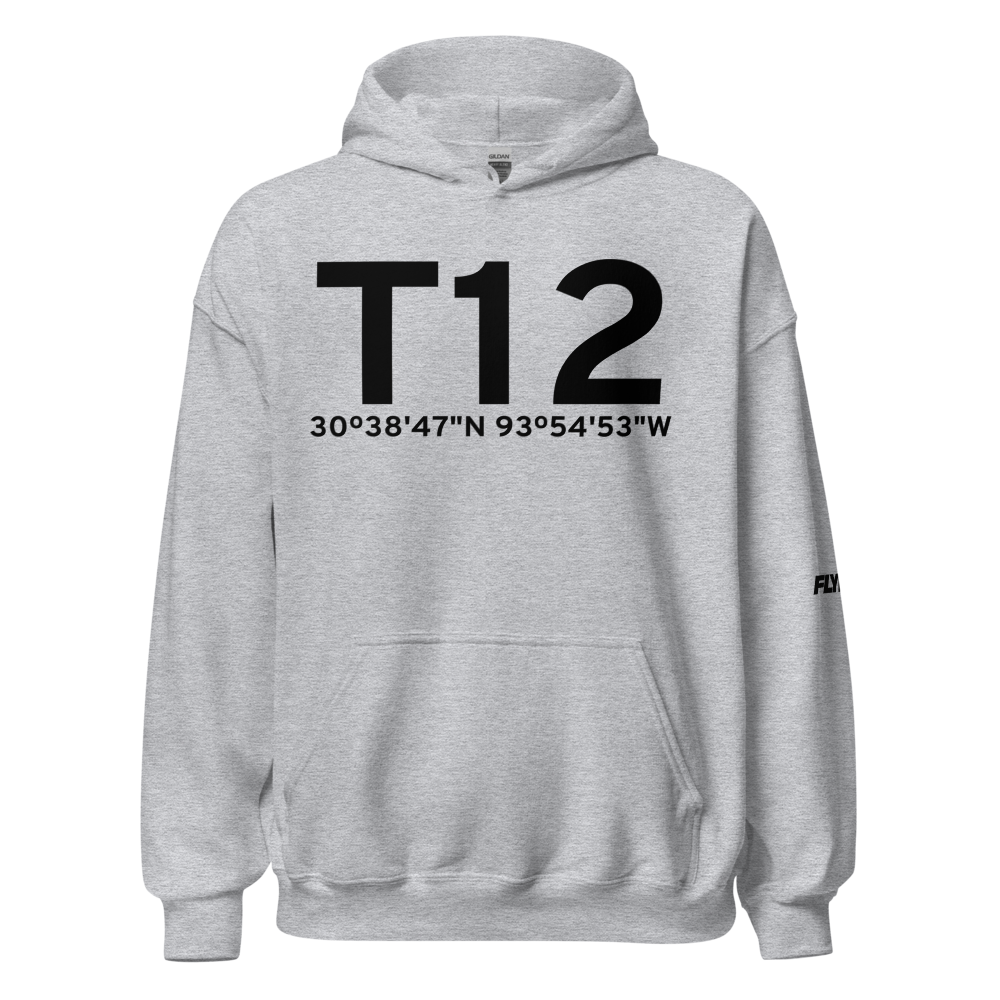 Kirbyville (KT12) Airport Hoodie Sweatshirt 