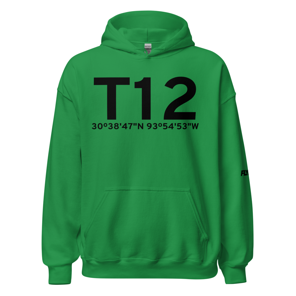 Kirbyville (KT12) Airport Hoodie Sweatshirt 