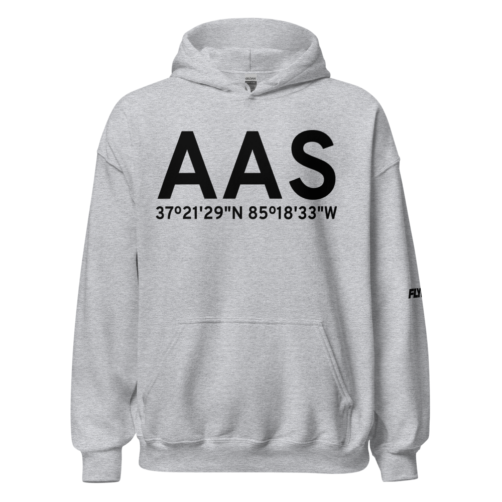 Campbellsville (KAAS) Airport Hoodie Sweatshirt 