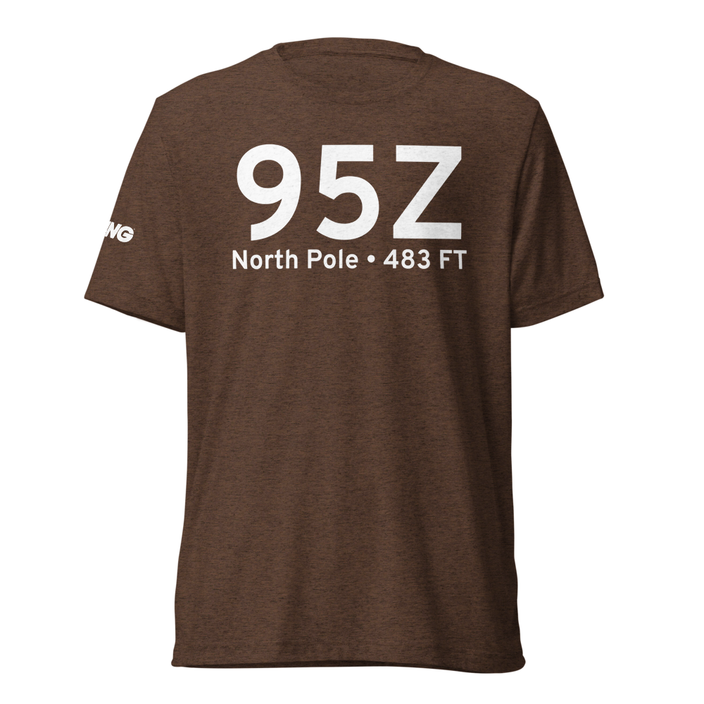North Pole (95Z) Airport Tri-blend T-Shirt 