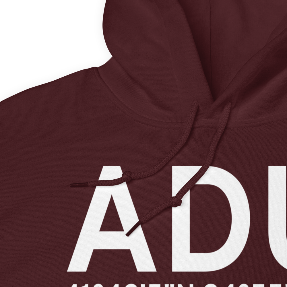Audubon (KADU) Airport Hoodie Sweatshirt 