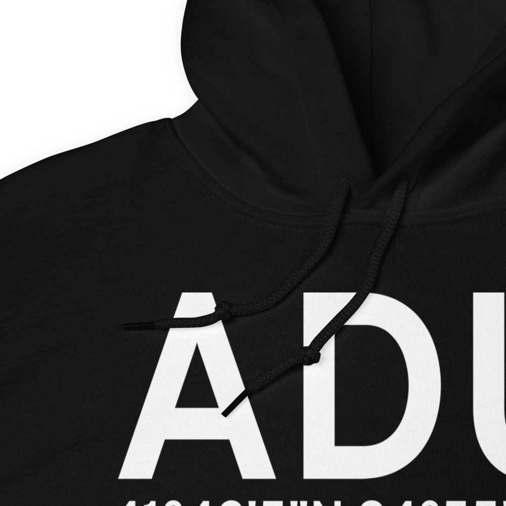 Audubon (KADU) Airport Hoodie Sweatshirt 