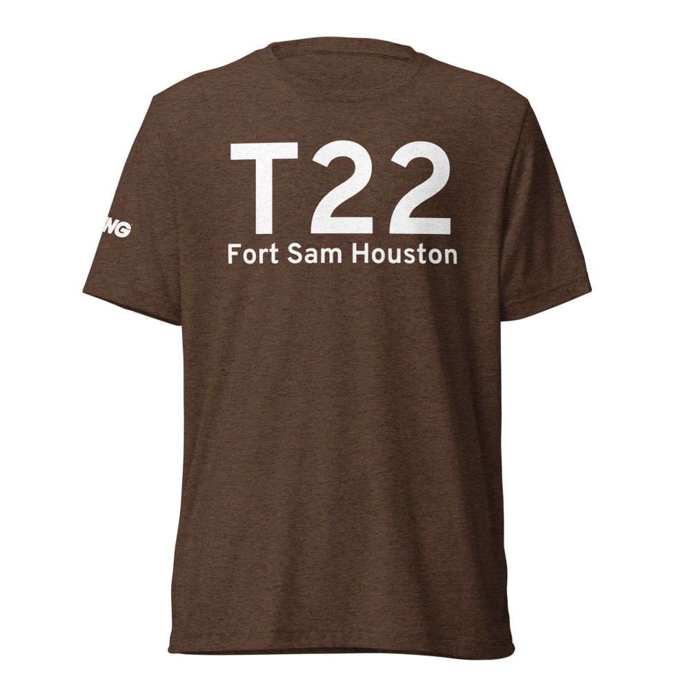 Fort Sam Houston (T22) Airport Tri-blend T-Shirt 